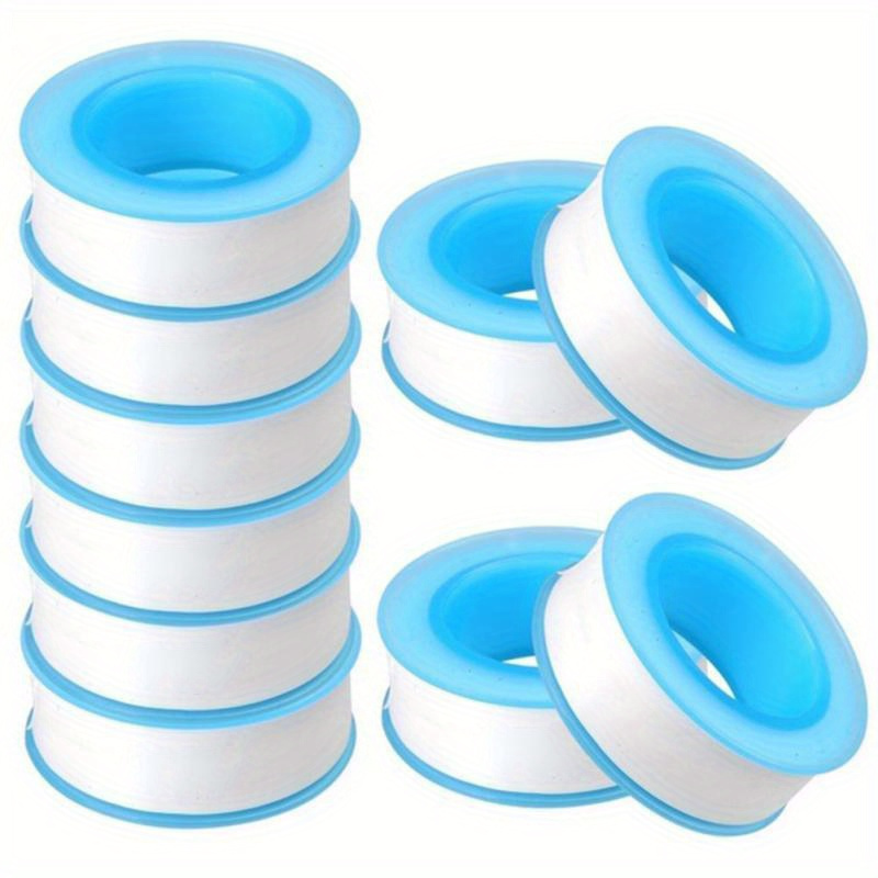 Plumbing Tape Ptfe - 3/10 Rotoli di Nastro Sigillante PTFE
