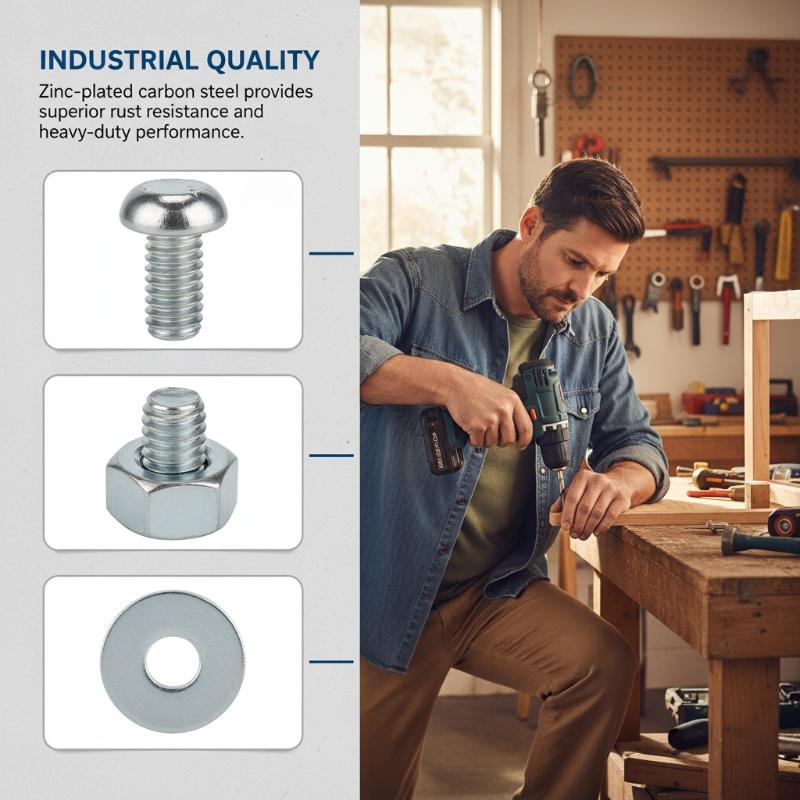 Set di 320 viti, dadi e rondel - Home Improvement Industry recensione e prezzo